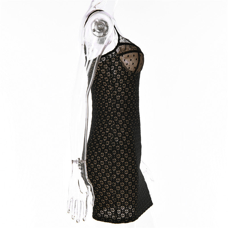 Nancy Spaghetti Strap Print Maxi Dress