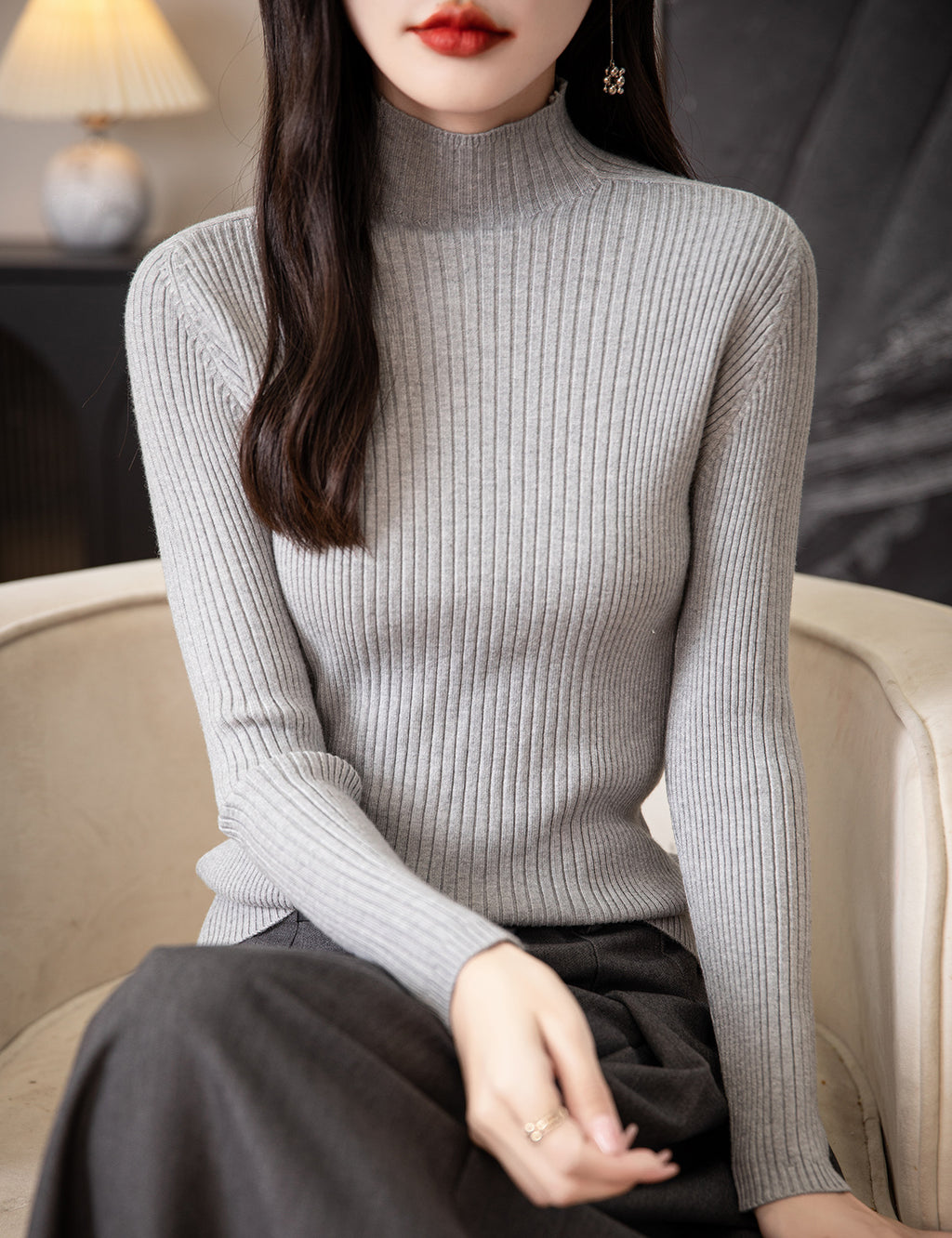 Holly Turtleneck Woman Sweater