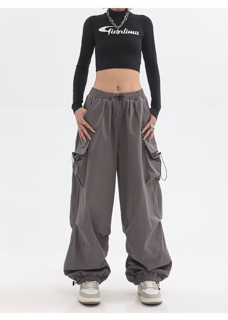 Paris Women Punk Cargo Pants