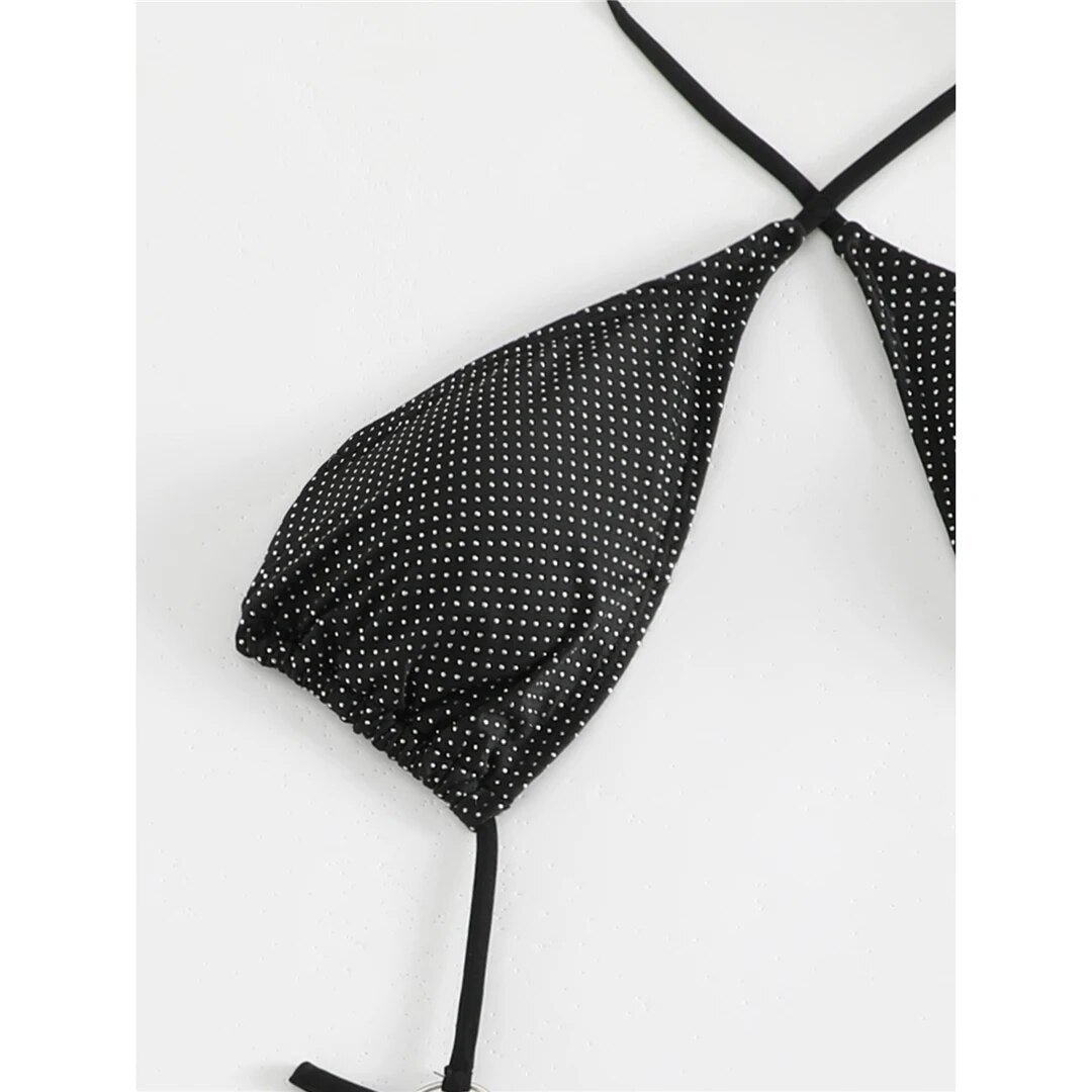 Phyllis Sexy Dots Extreme String Bikini