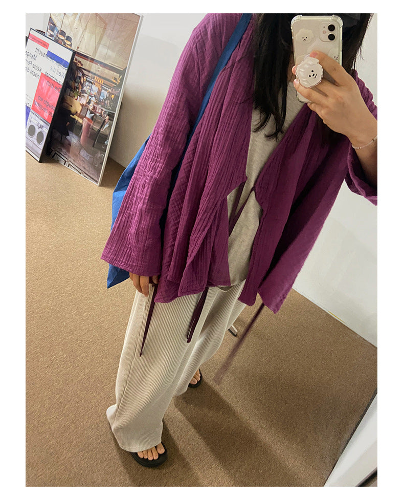 Joan Cotton Gauze Cardigan