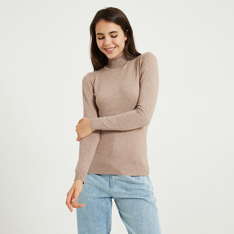 Bonnie Long Sleeve All-match Elastic Women Sweater