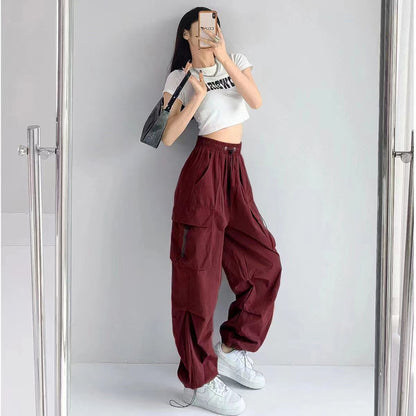 Paris Women Punk Cargo Pants