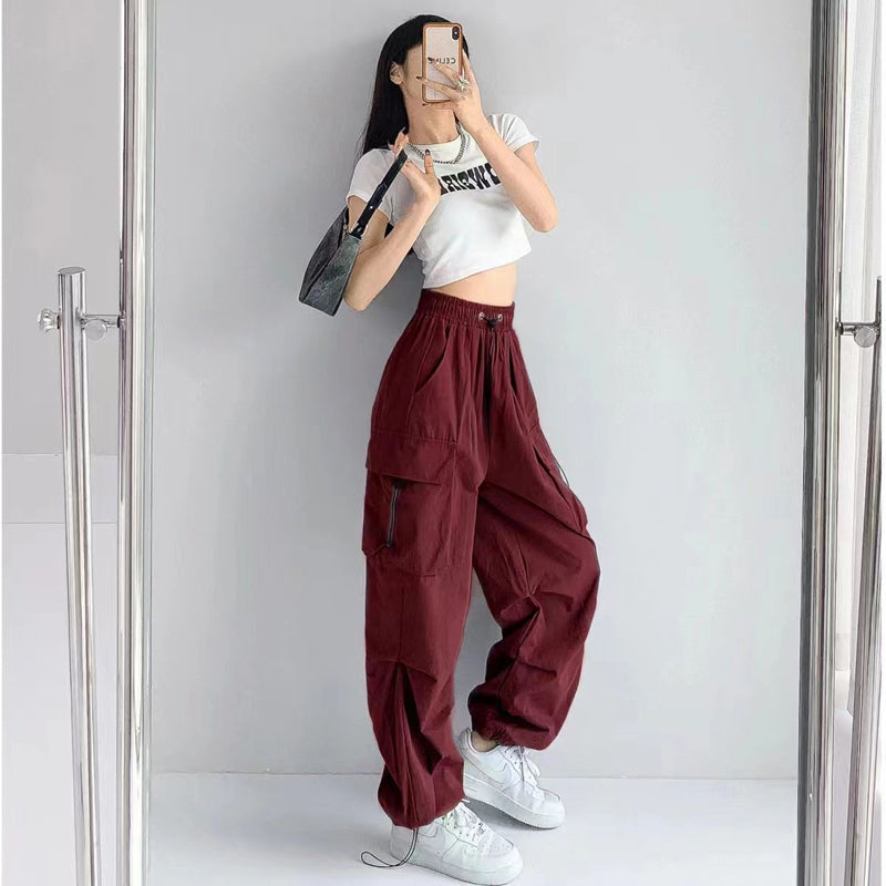 Paris Women Punk Cargo Pants