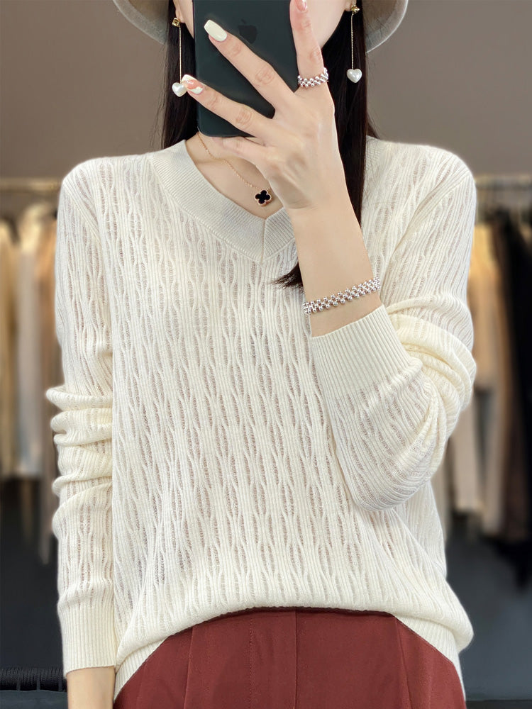 Judy Woman O Neck Knit T-Shirt