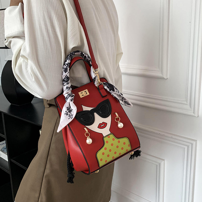 Lucy Woman Glasses Handbag