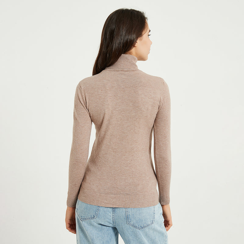 Bonnie Long Sleeve All-match Elastic Women Sweater