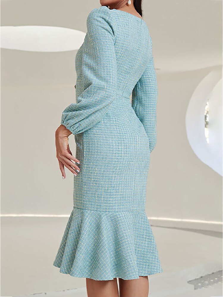 Agata Knitted Midi Dress