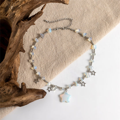 Adrianne Boho Colorful Stone Necklace
