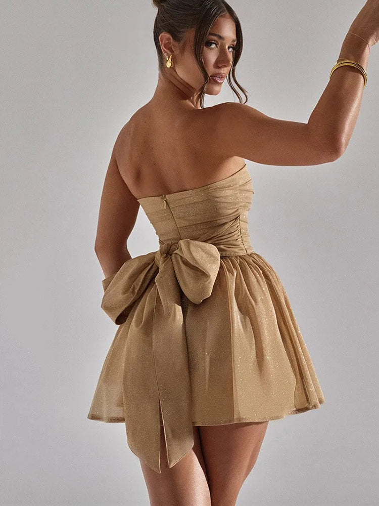 Jessie Strapless Sexy Mini Dress