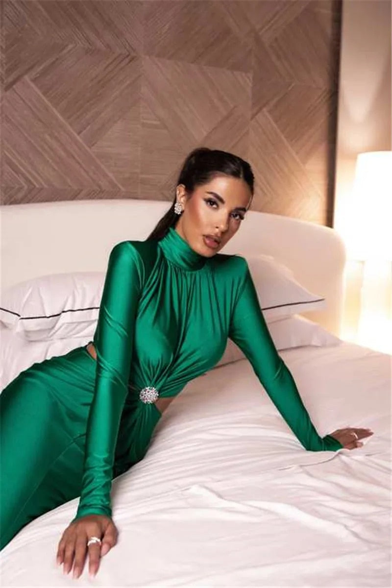 Joan Hollow Out Sexy Maxi Dress