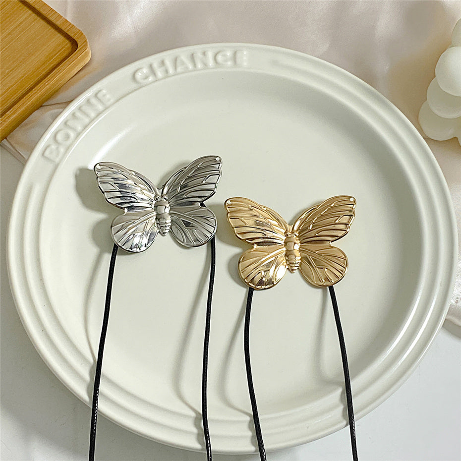 Eliza Big Butterfly Necklace