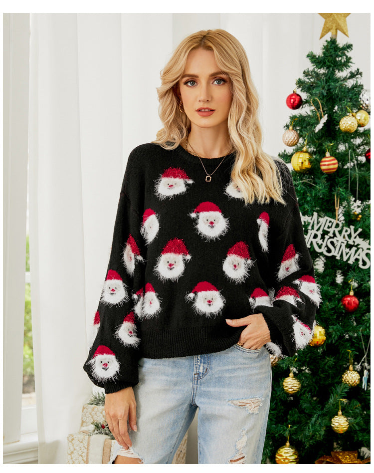 Erin New Year Christmas Loose Women Sweater