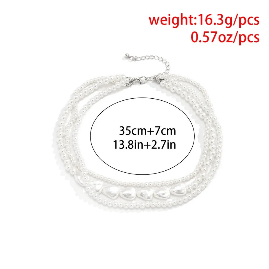 Esther Multilayer Pearl Necklace
