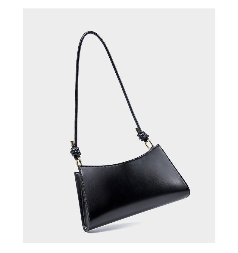 Hannah  Woman Cowhide Genuine Leather Underarm Shoulder Bag