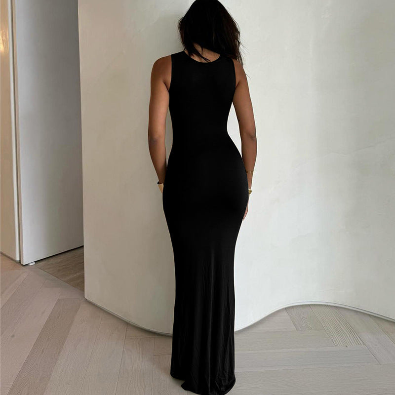 Penelope Bandage Hollow Out Fashion Long Dress