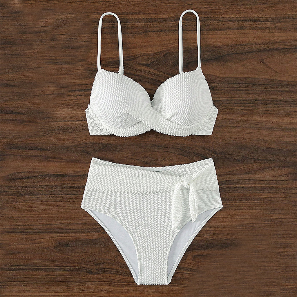 Karen Wrinkled Bikini Push Up Bikini