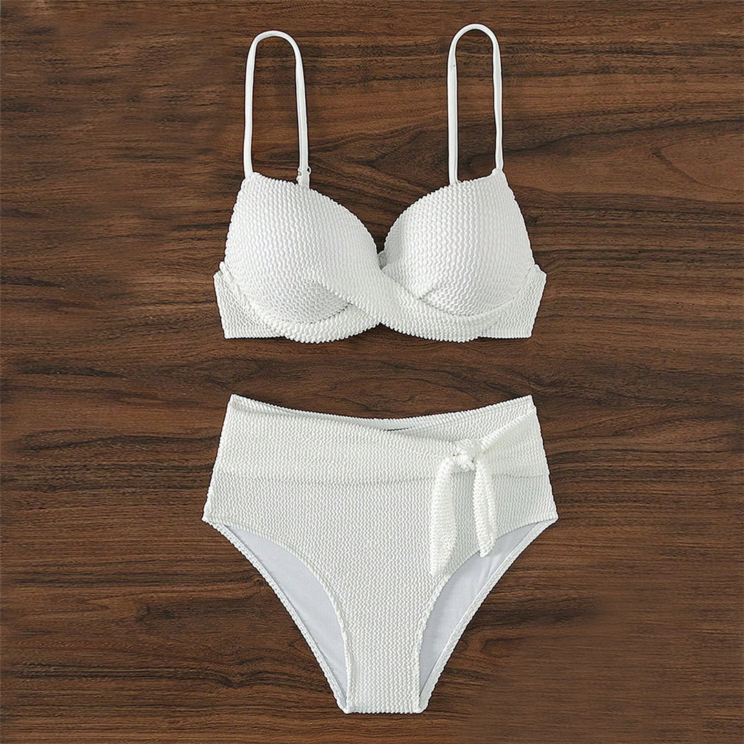 Karen Wrinkled Bikini Push Up Bikini