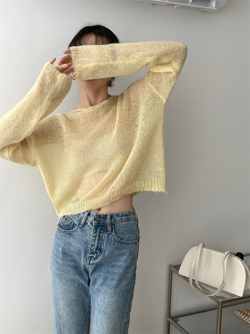 Leah Thin Knitted Woman Sweater