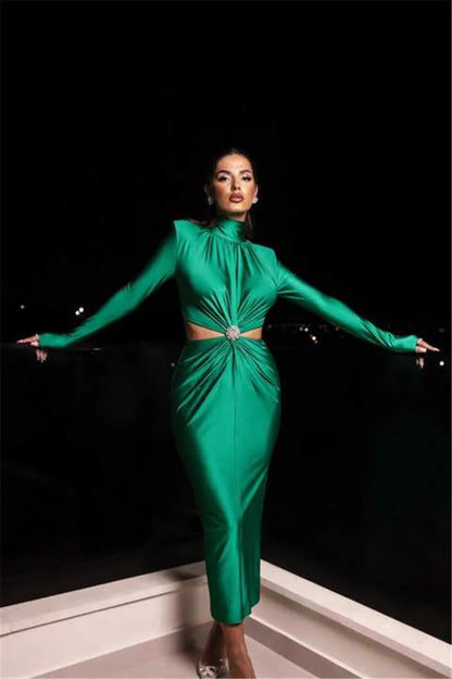 Joan Hollow Out Sexy Maxi Dress