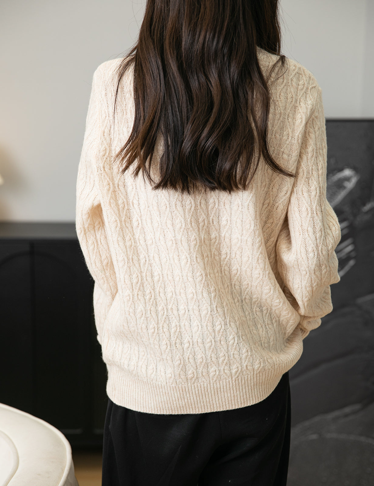 Nikki Turtleneck Woman Knit Sweater