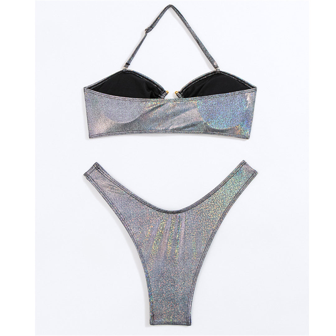 Eliza Glitter Sparkling Brazilian Bikini