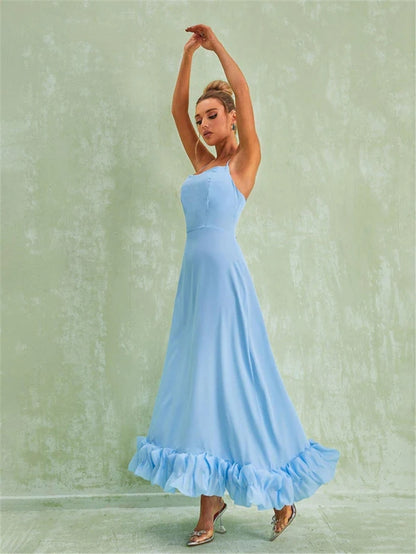 Сlara Flower Hem Sexy Midi Dress