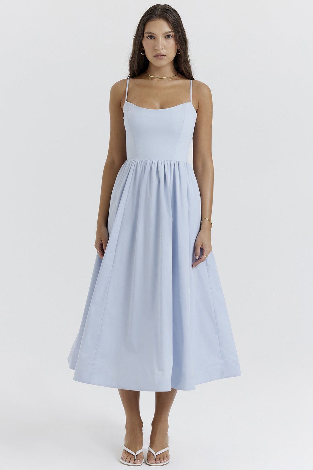 Joan A-line Loose Midi Dress