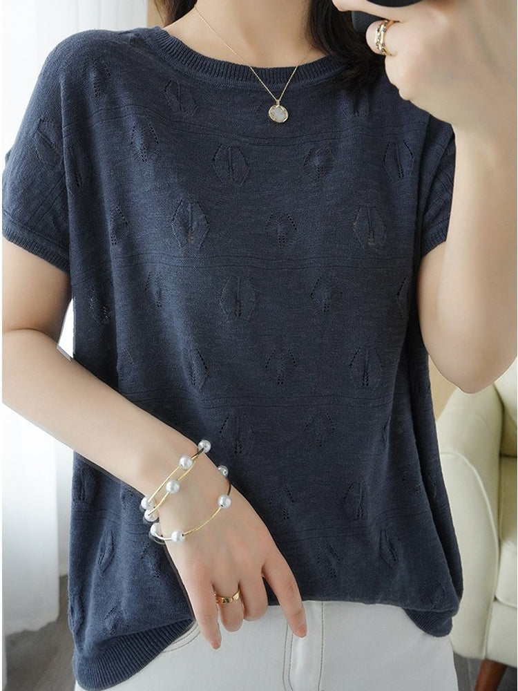 Helena Short Sleeve Women Sweater