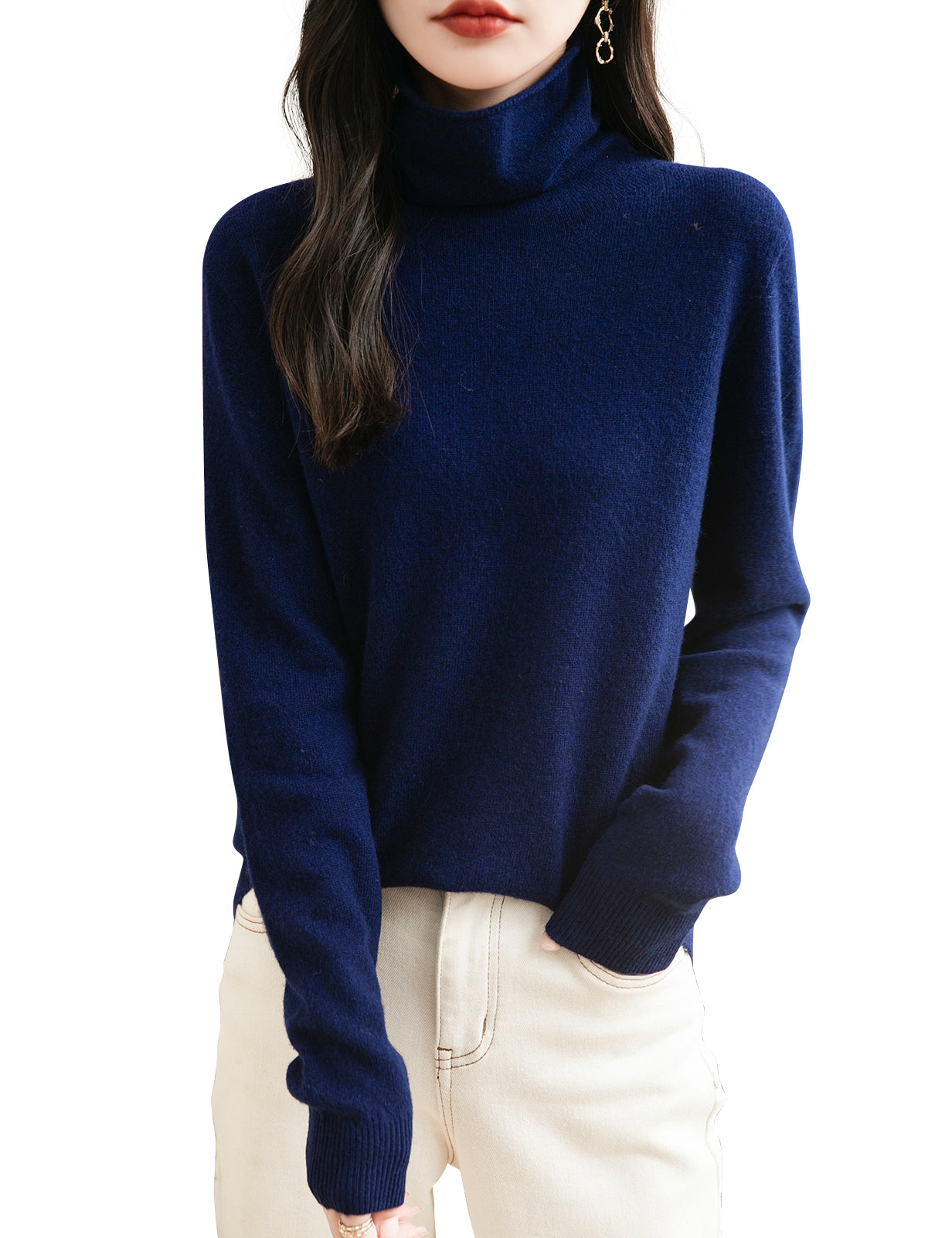 Irene Woman Turtleneck Sweater