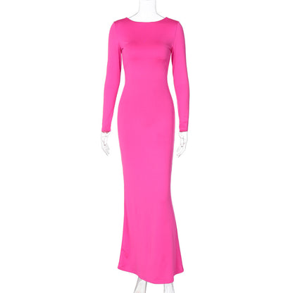 Gina Backless Maxi Dress