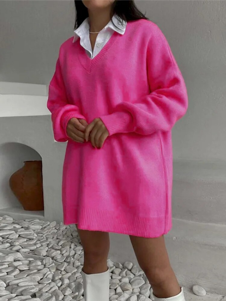 Annie Geometric Women Vest Sweater