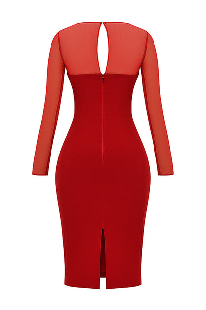 Tanya Strapless Sexy Midi Dress