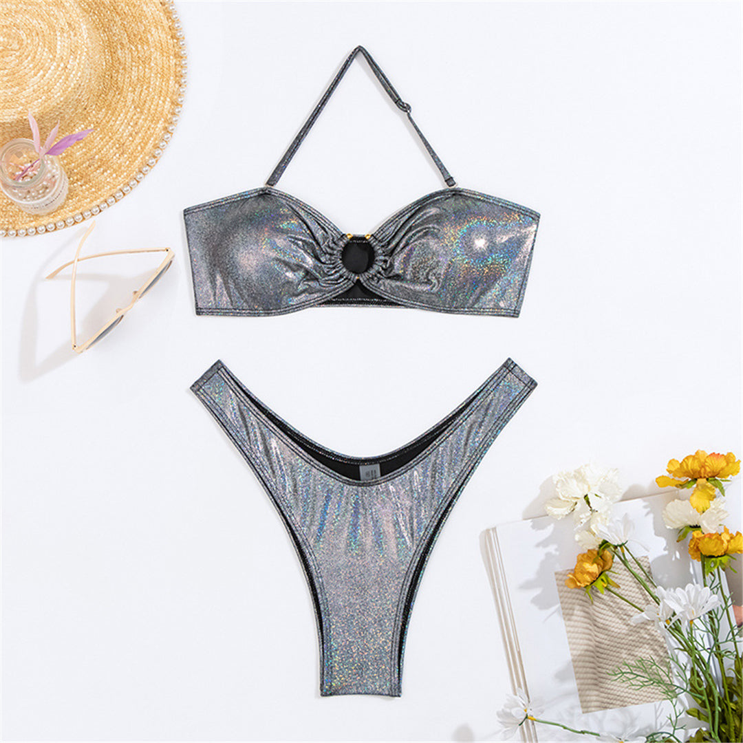 Eliza Glitter Sparkling Brazilian Bikini