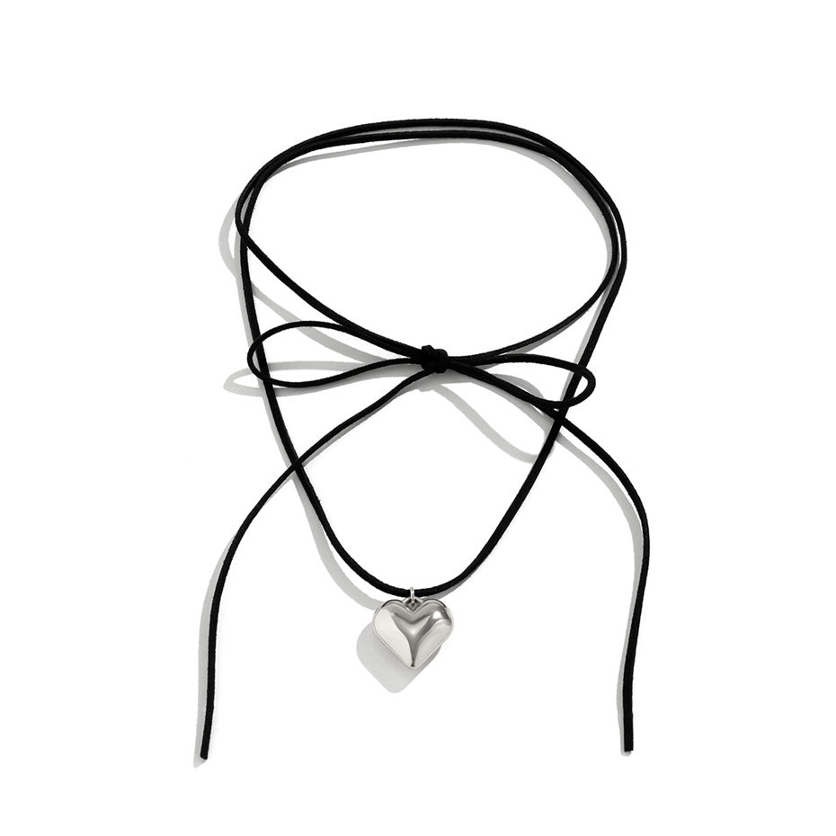 Joan Goth Love Heart Pendant Necklace