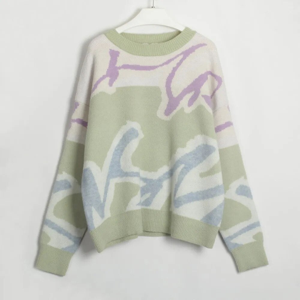 Lydia Oversize Knitted Women Sweater