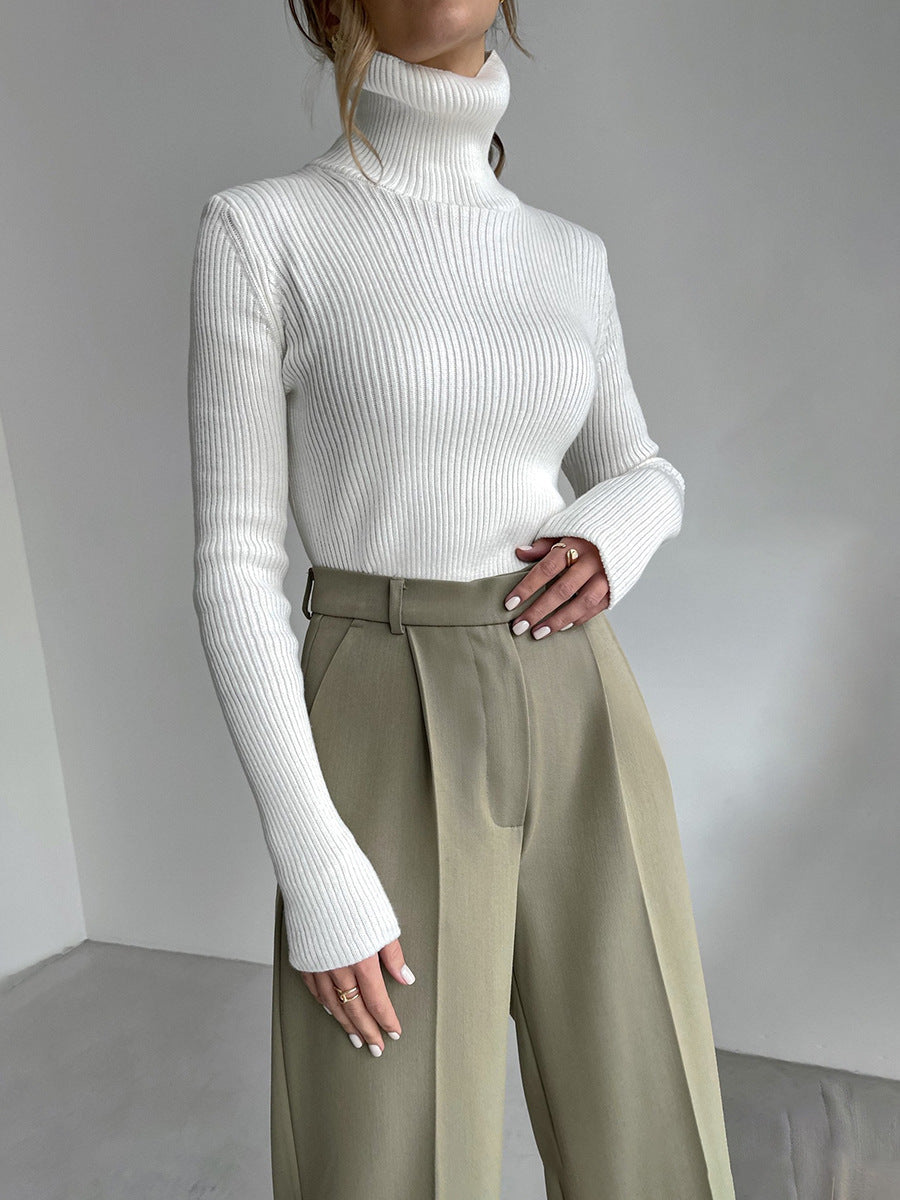 Denise Turtleneck Slim Women Sweater