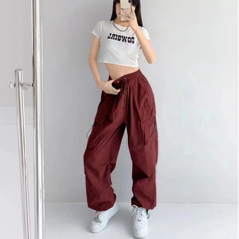 Paris Women Punk Cargo Pants