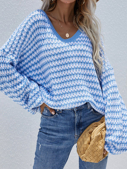 Sylvia Lantern Sleeve Oversized Women Sweater