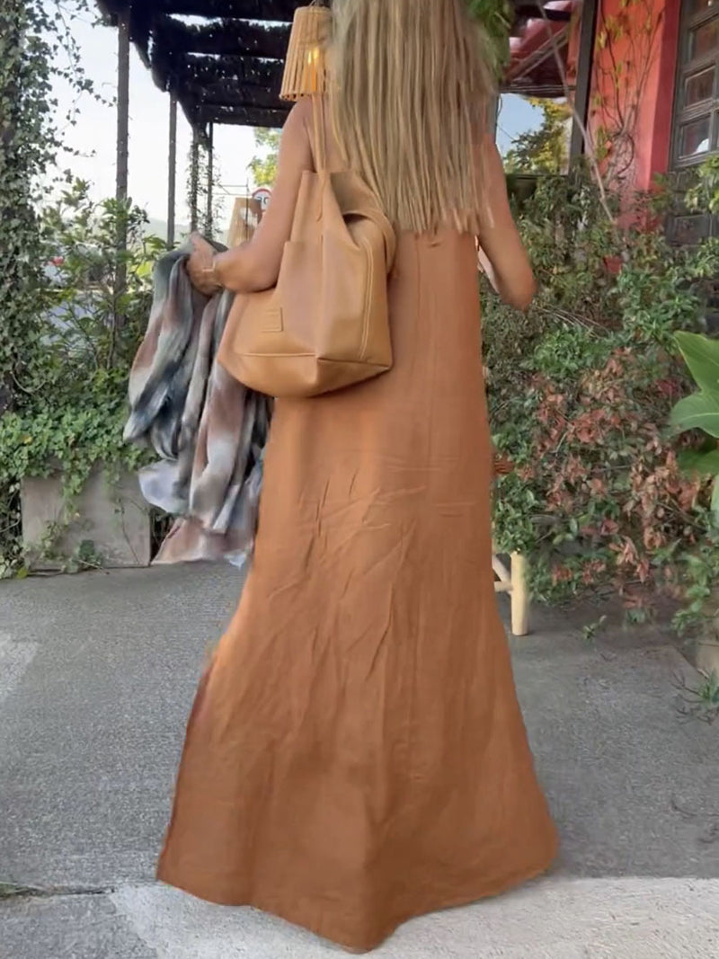 Summer Halter Maxi Dress