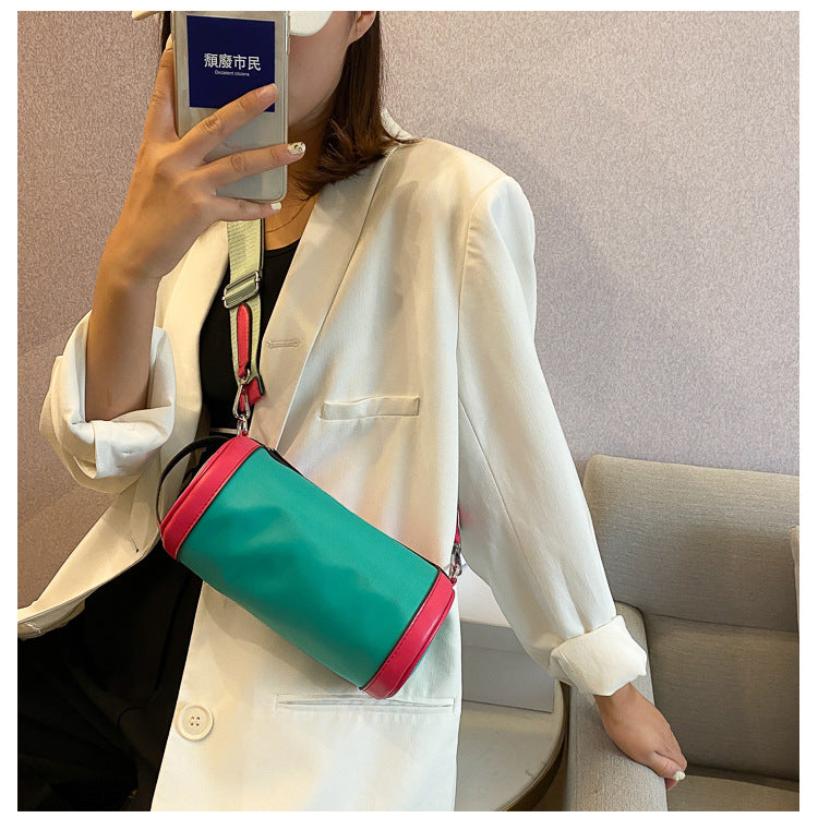 May Nylon Shoulder Crossbody Bag