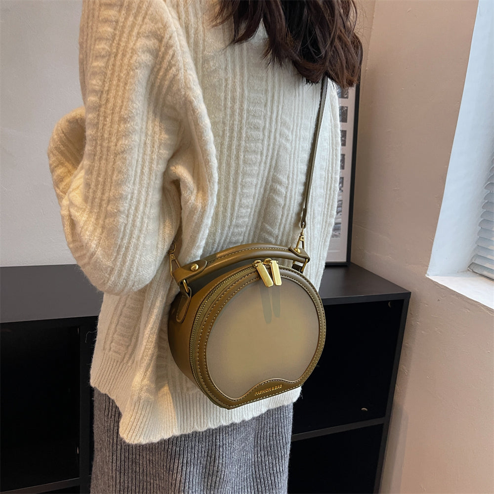 Heather Vintage Style Round Handbag