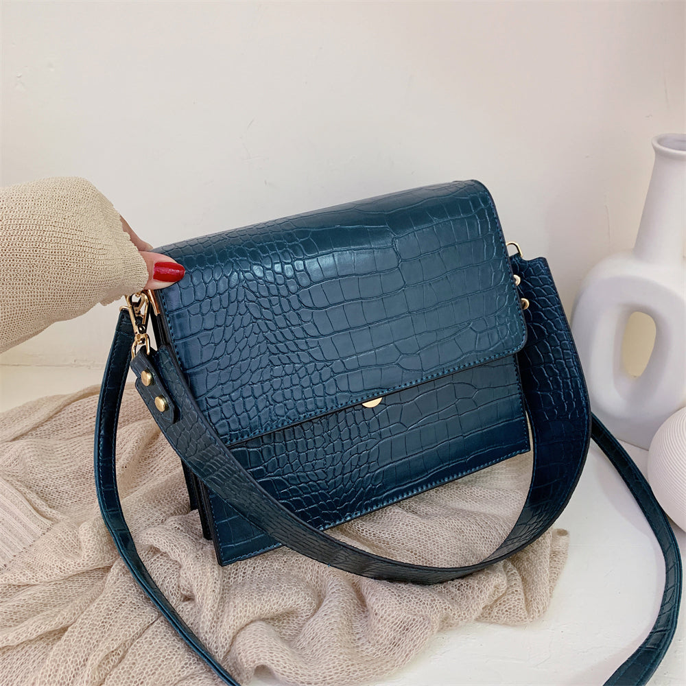 Samantha Vintage PU Leather Shoulder Crossbody Bag