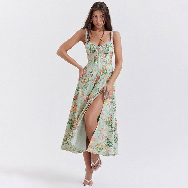Laurie Floral Print Midi Dress