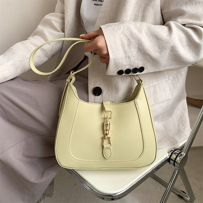 Ester Designer Leather Shoulder Crossbody Bag