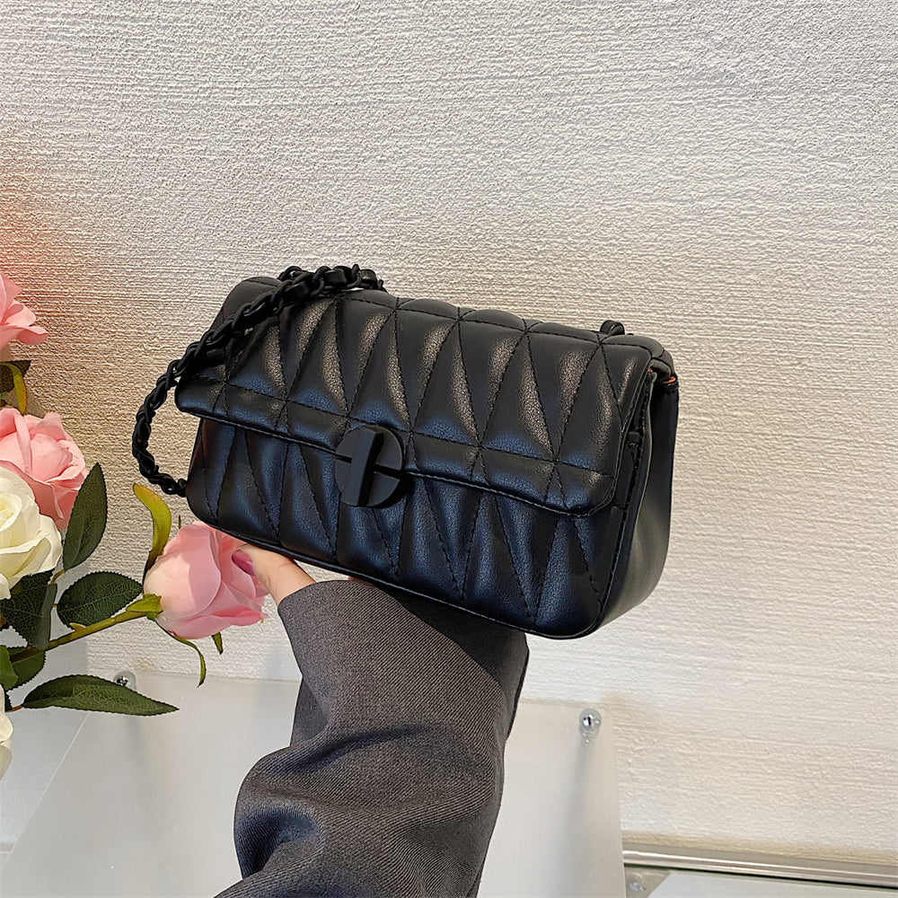 Mary Embroidery Thread Chain Crossbody Bag