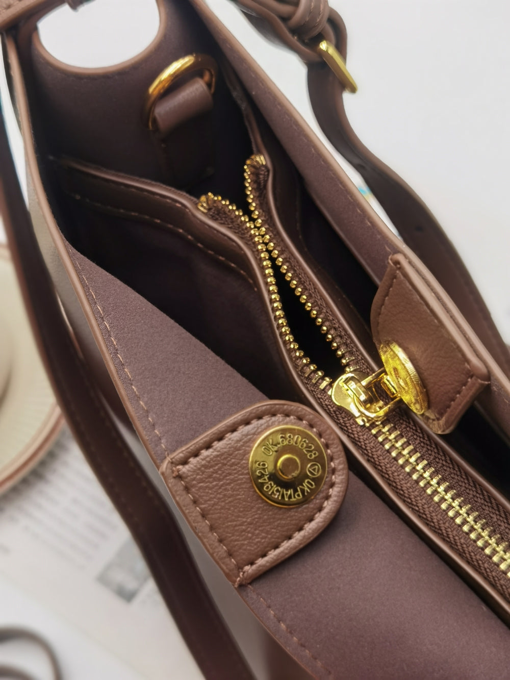 Sharon Genuine Leather Tote Bag