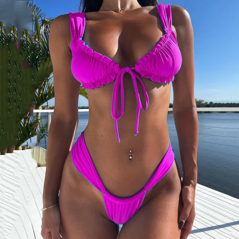 Adriana High Waist Bikini