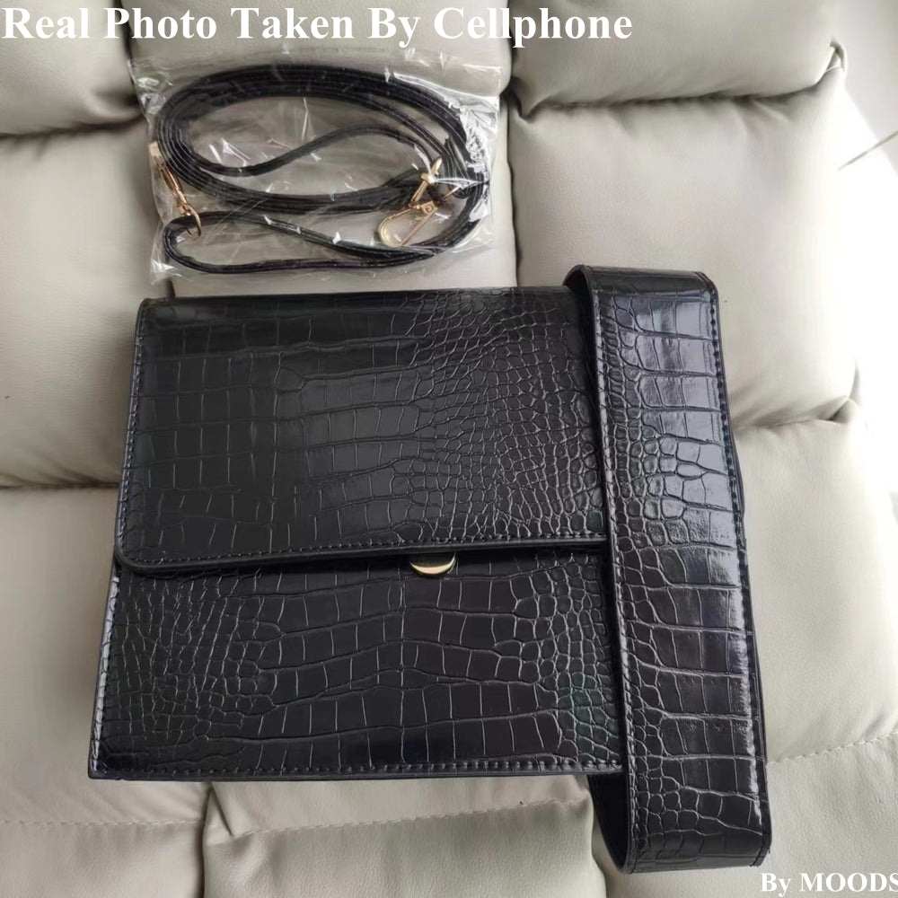 Samantha Vintage PU Leather Shoulder Crossbody Bag