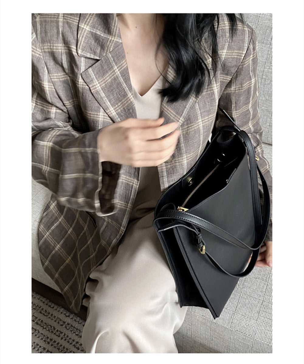 Sharon Genuine Leather Tote Bag